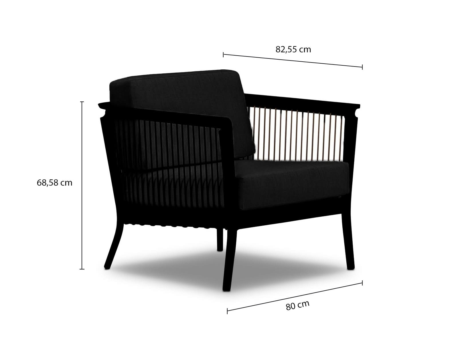 Sillon Auxiliar Outdoor Copacabana Club