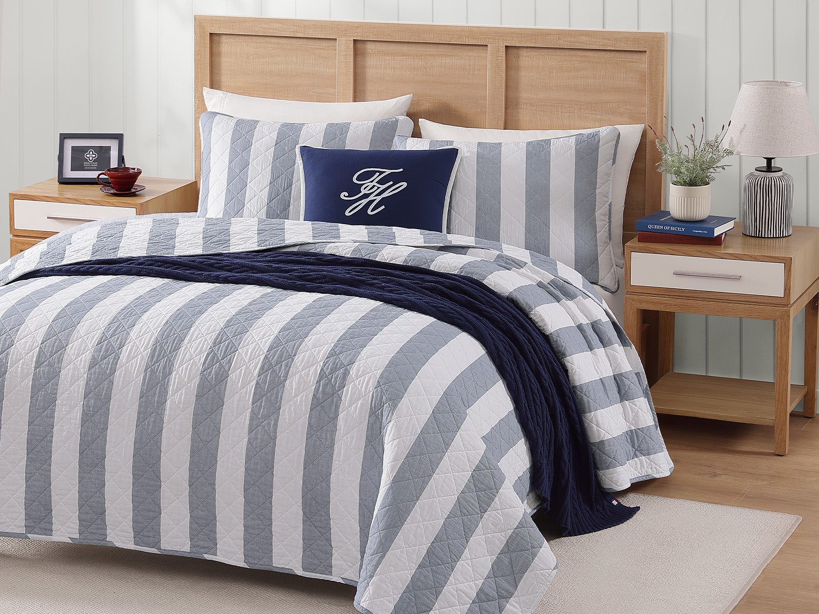 Cubrecama Capri Tommy Hilfiger King