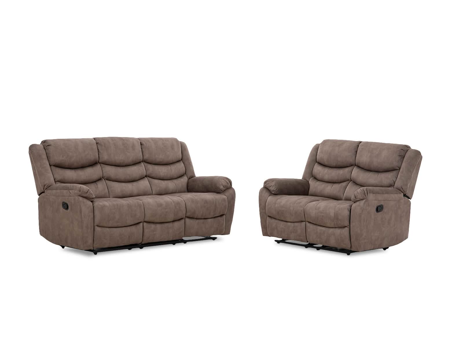 Sala Bradford C/Recliner 2P #Color_Mocha"4837"