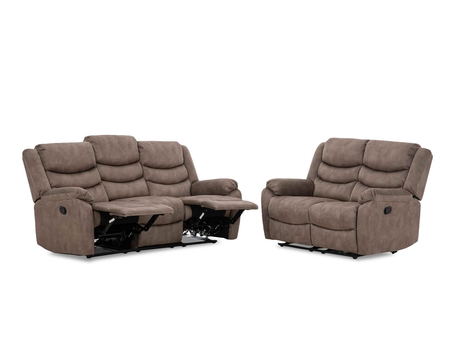 Sala Bradford C/Recliner 2P #Color_Mocha"4837"