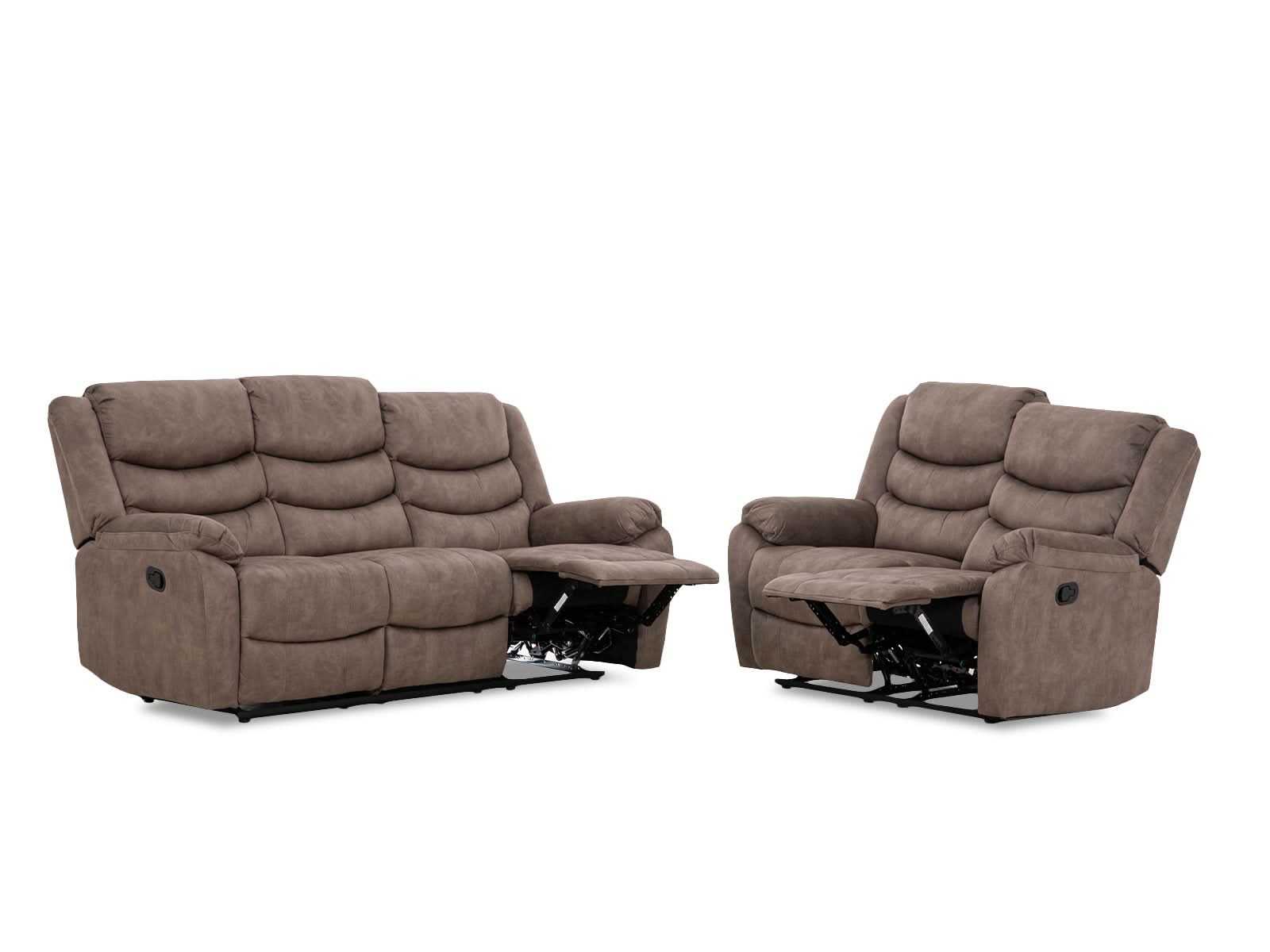 Sala Bradford C/Recliner 2P #Color_Mocha"4837"