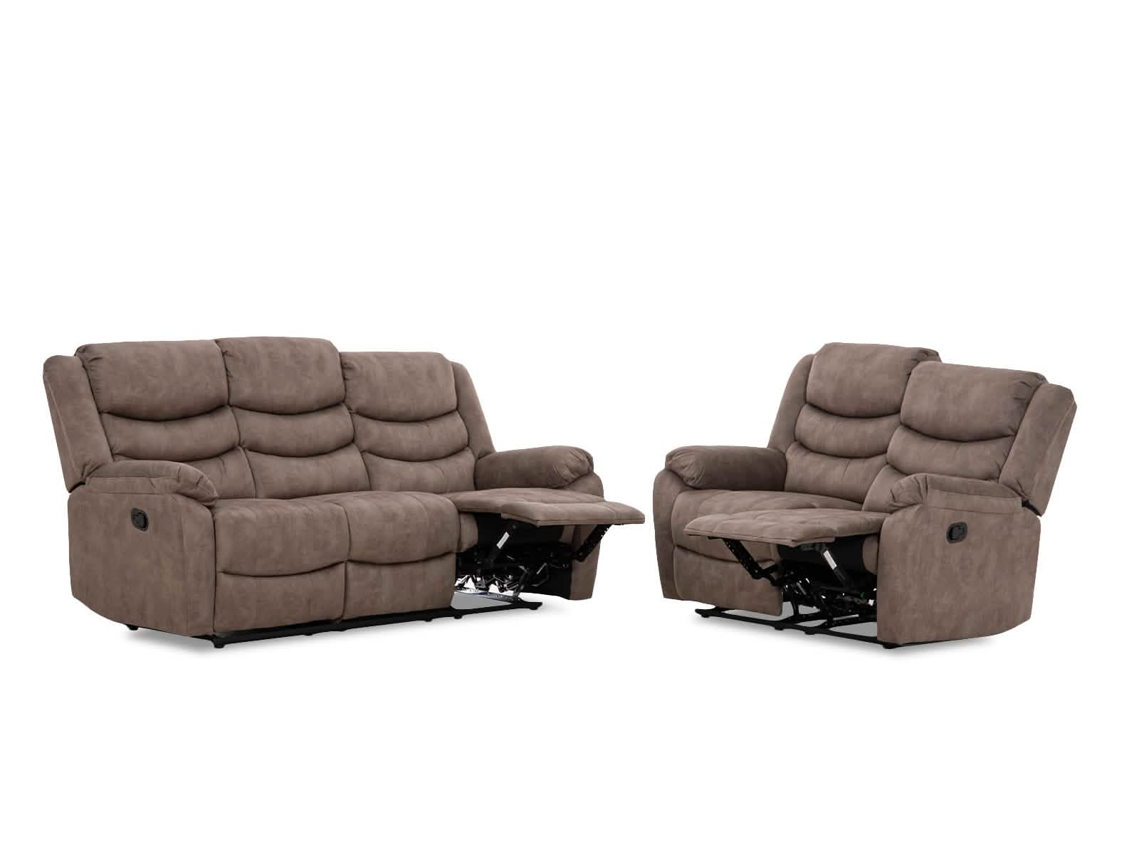Sala Bradford C/Recliner 2P #Color_Mocha"4837"