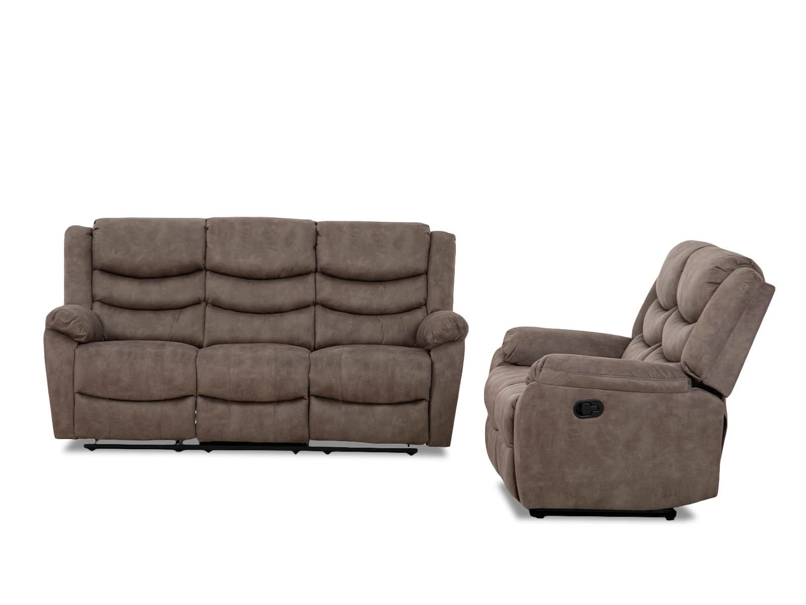Sala Bradford C/Recliner 2P #Color_Mocha"4837"