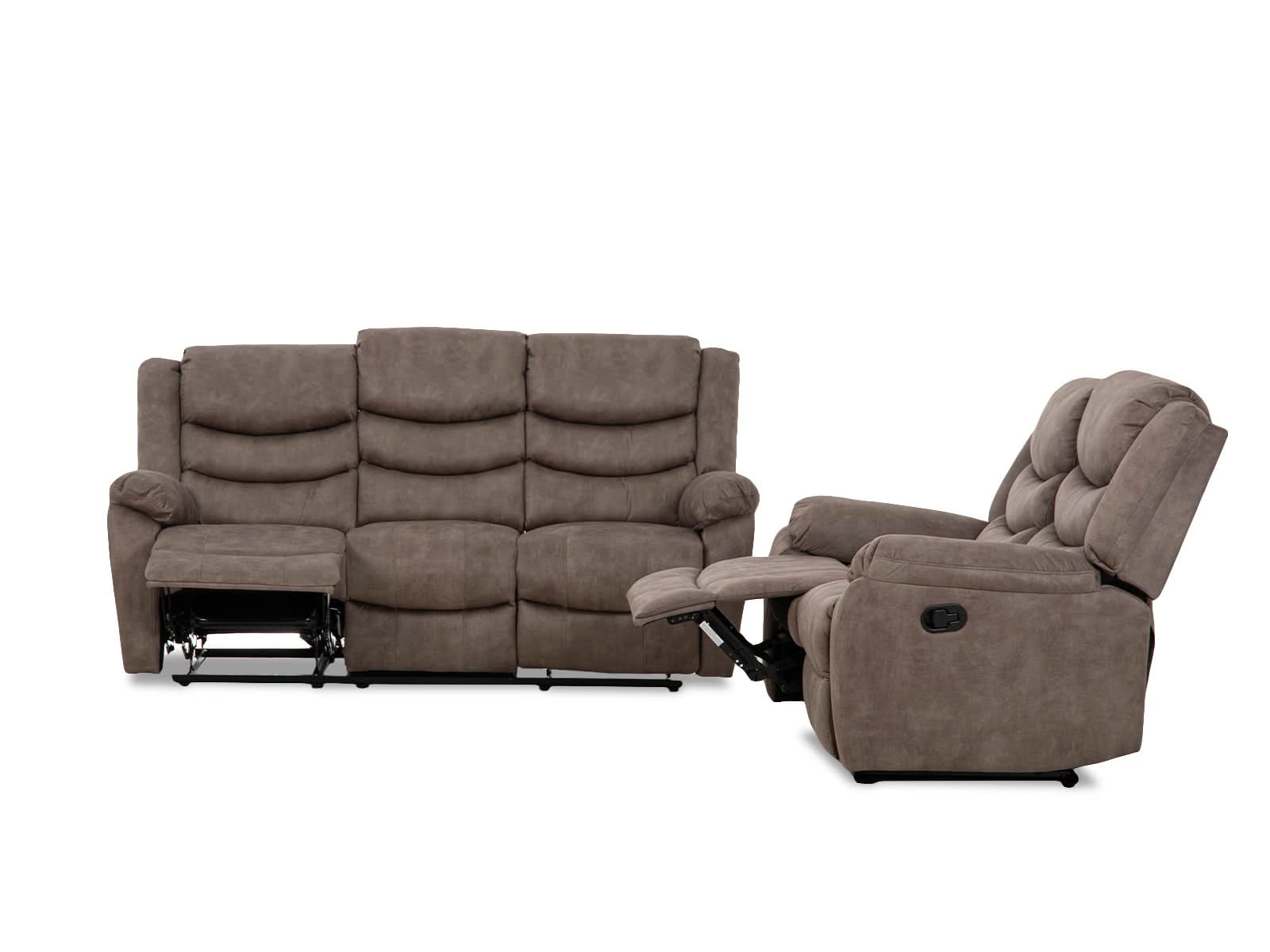 Sala Bradford C/Recliner 2P #Color_Mocha"4837"