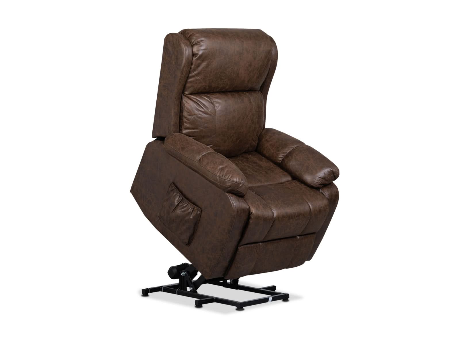 Recliner Chiscris Power Lift #Color_SaddleBrown "3329"