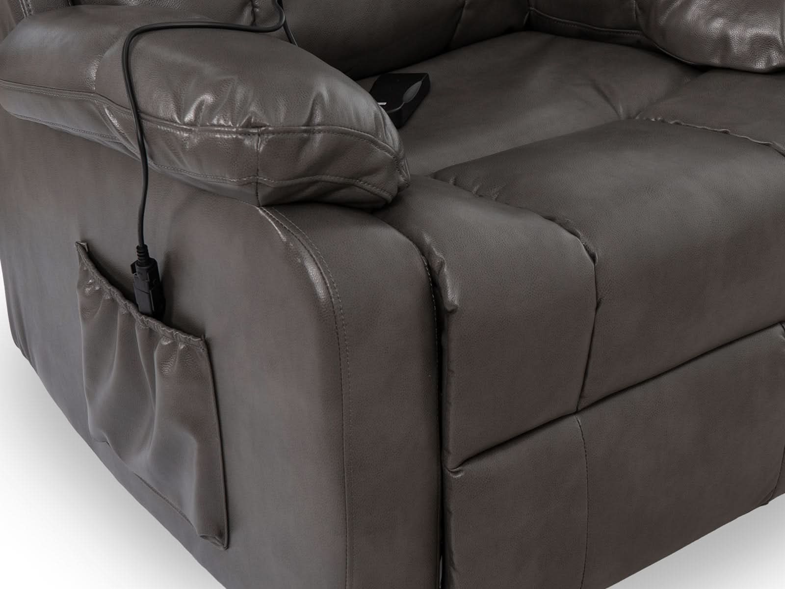Recliner Chiscris Power Lift #Color_Chocolate"1669"