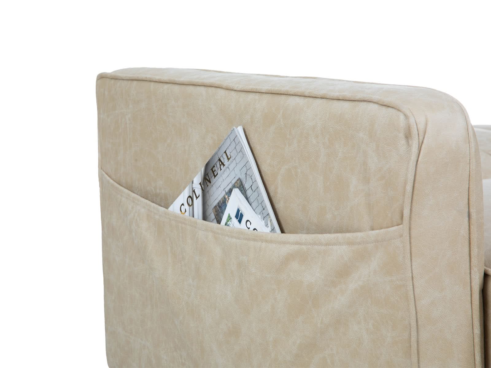 Sofa Cama Camil #Color_LemonChiffon"2123"