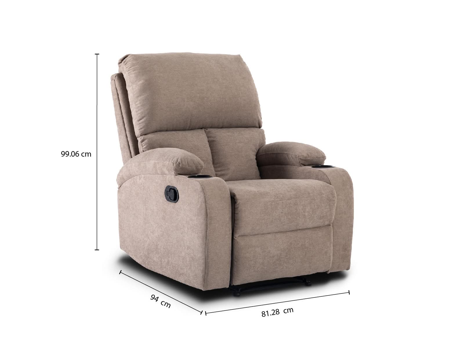 Recliner Rosia #Color_Beige"2239"