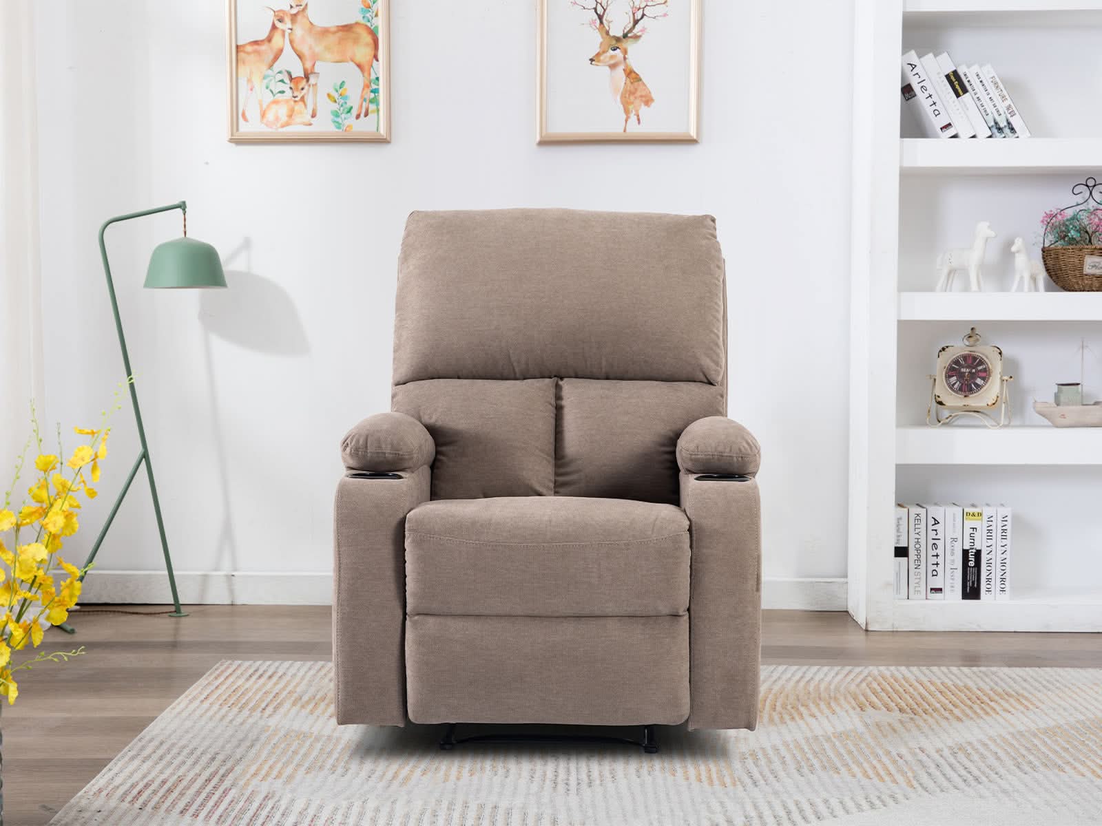 Recliner Rosia #Color_Beige"2239"