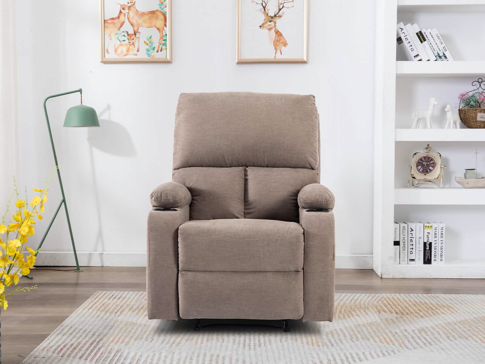 Recliner Rosia #Color_Beige"2239"