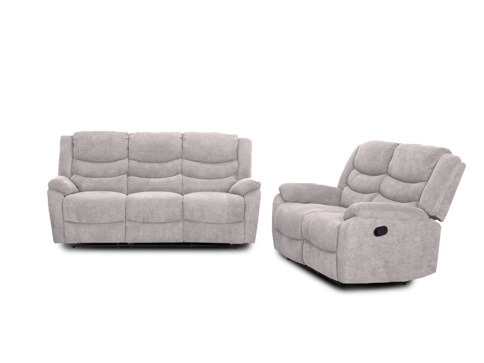 Sala Bradford C/Recliner 2P #Color_Silver"2345"