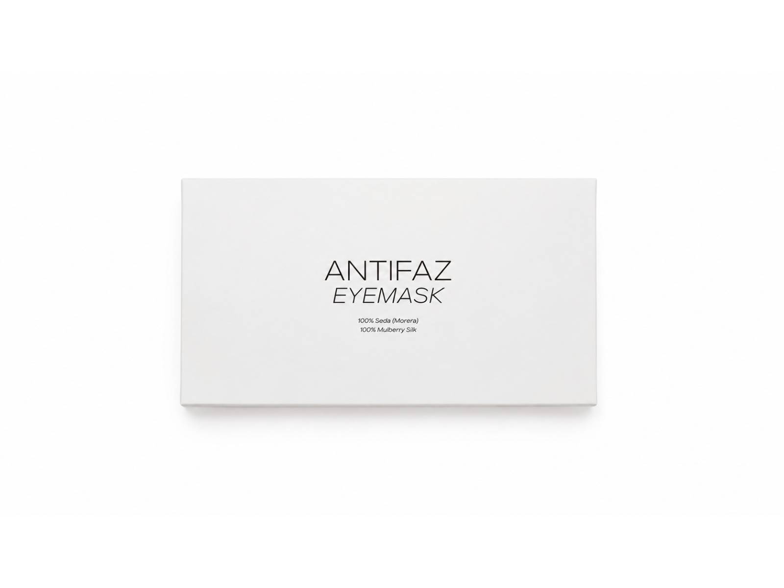Antifaz para Dormir de Seda Morera #Color_Negro