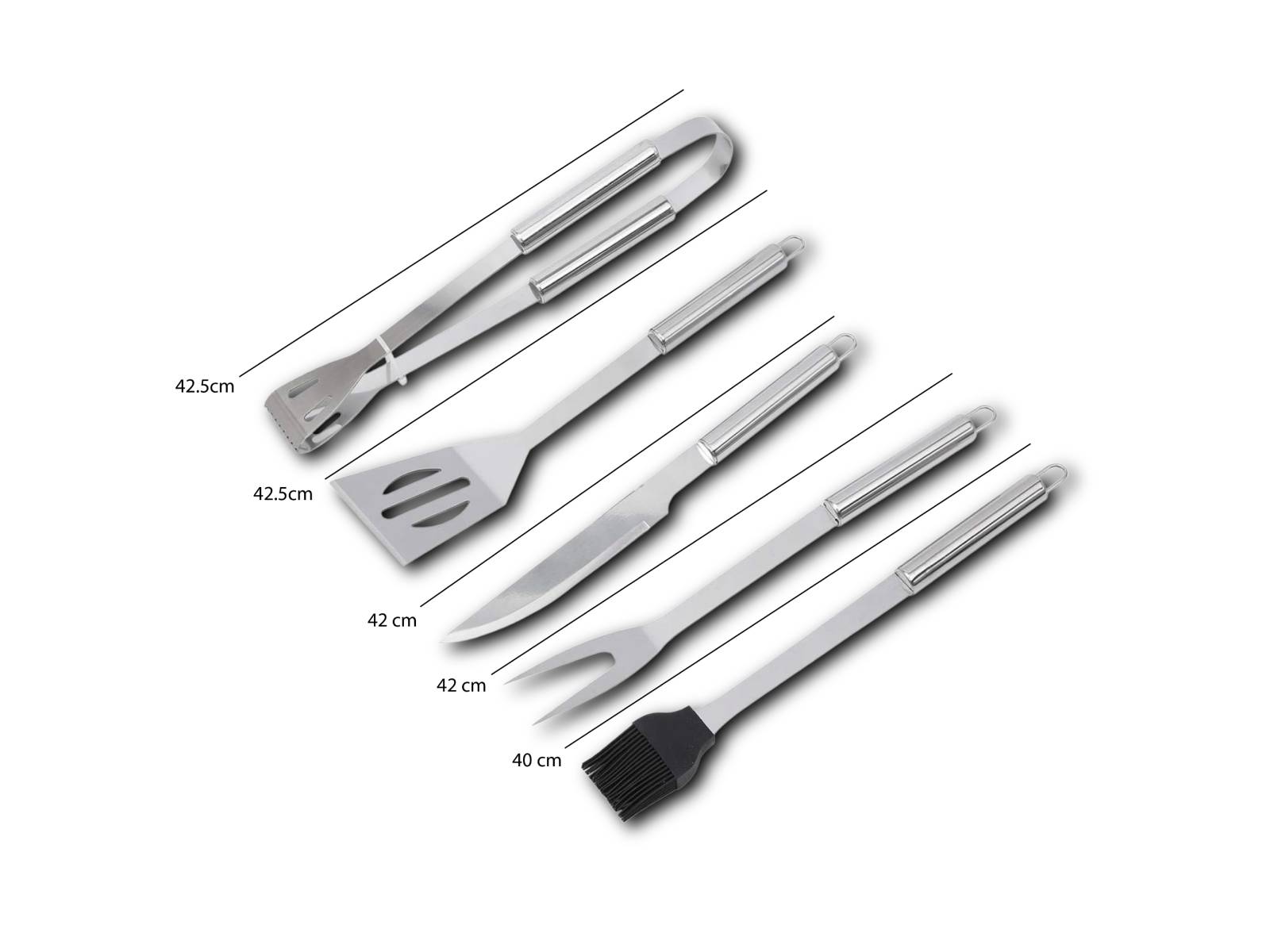 Set Parrillero 5Pcs BP