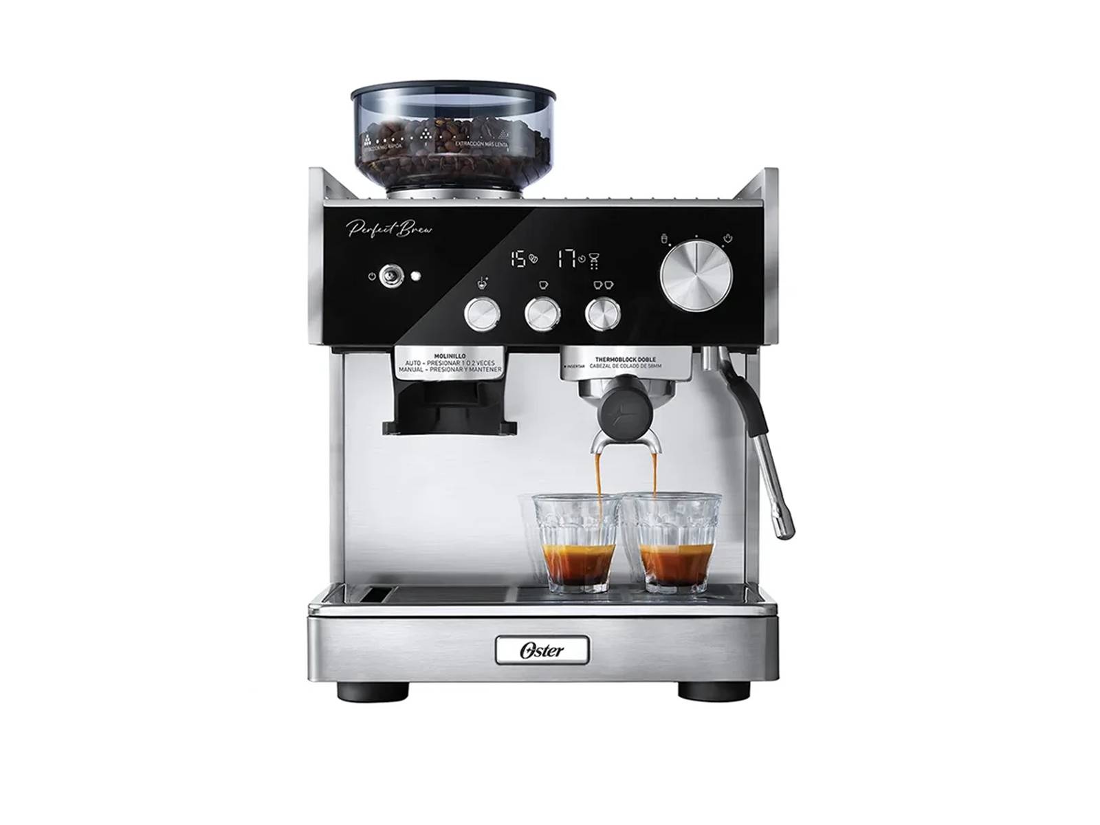 Cafetera para Espresso Perfect Brew Oster
