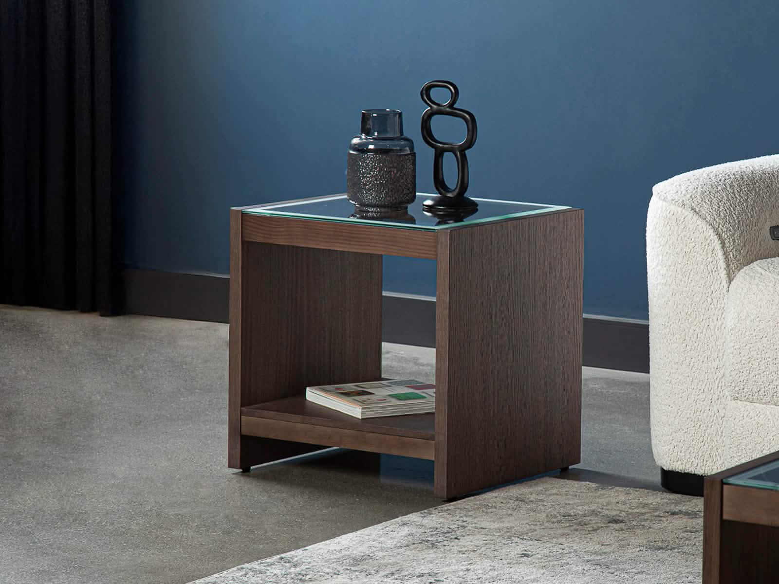 Mesa Auxiliar Metropolitan Cenizo