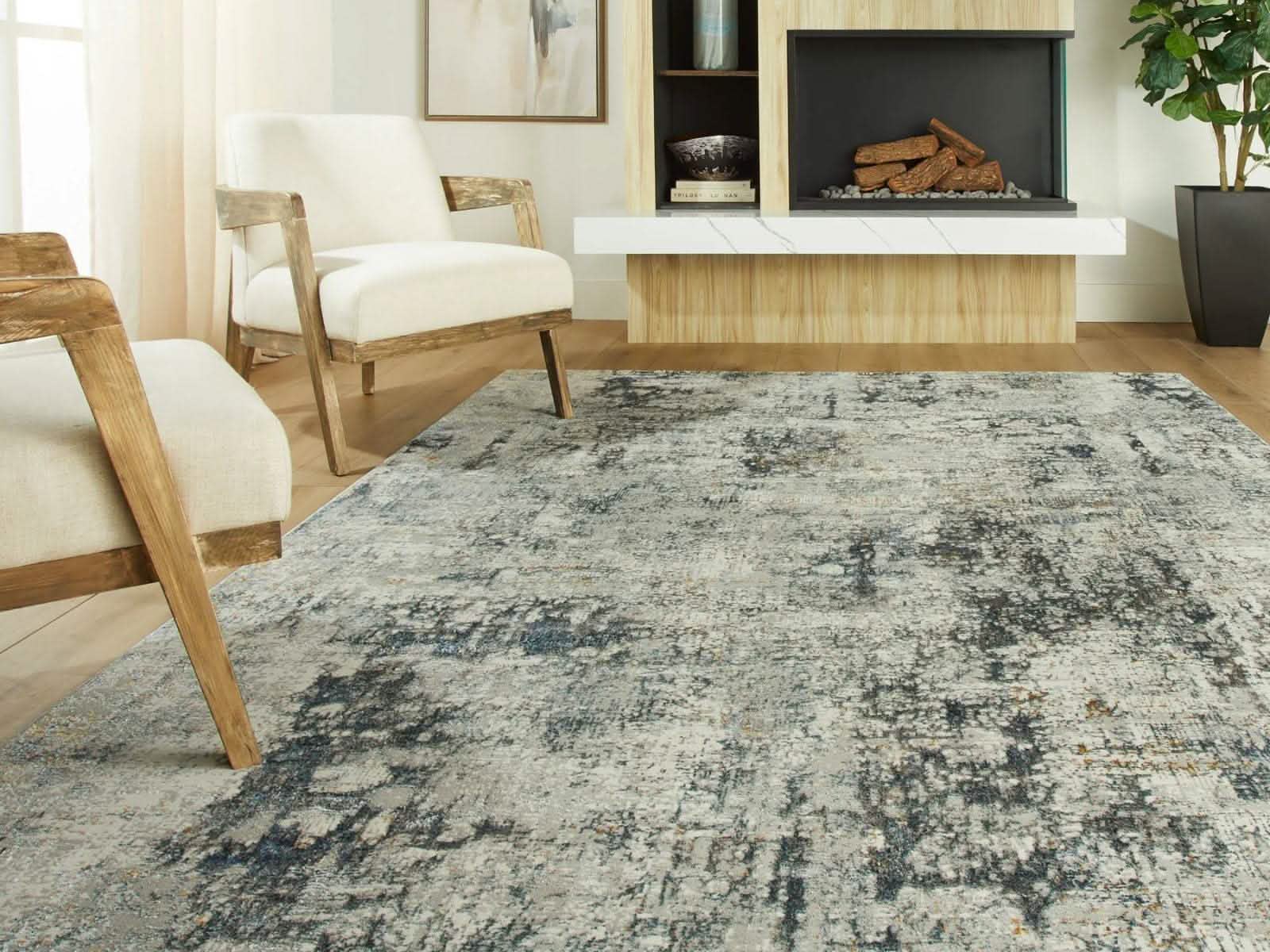 Alfombra Darica Gris Azulada