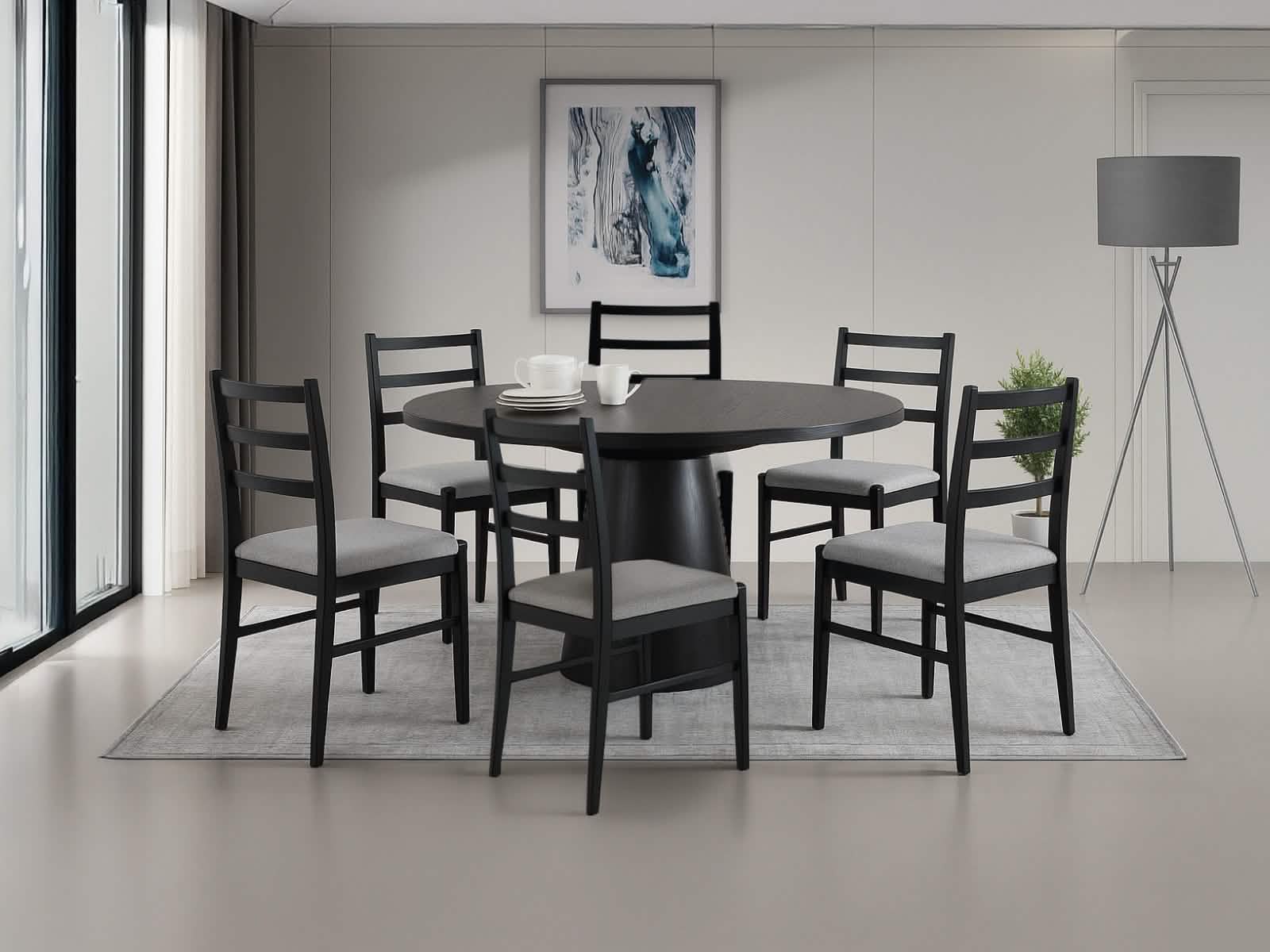 Comedor Jasper + 6 Sillas Jasper