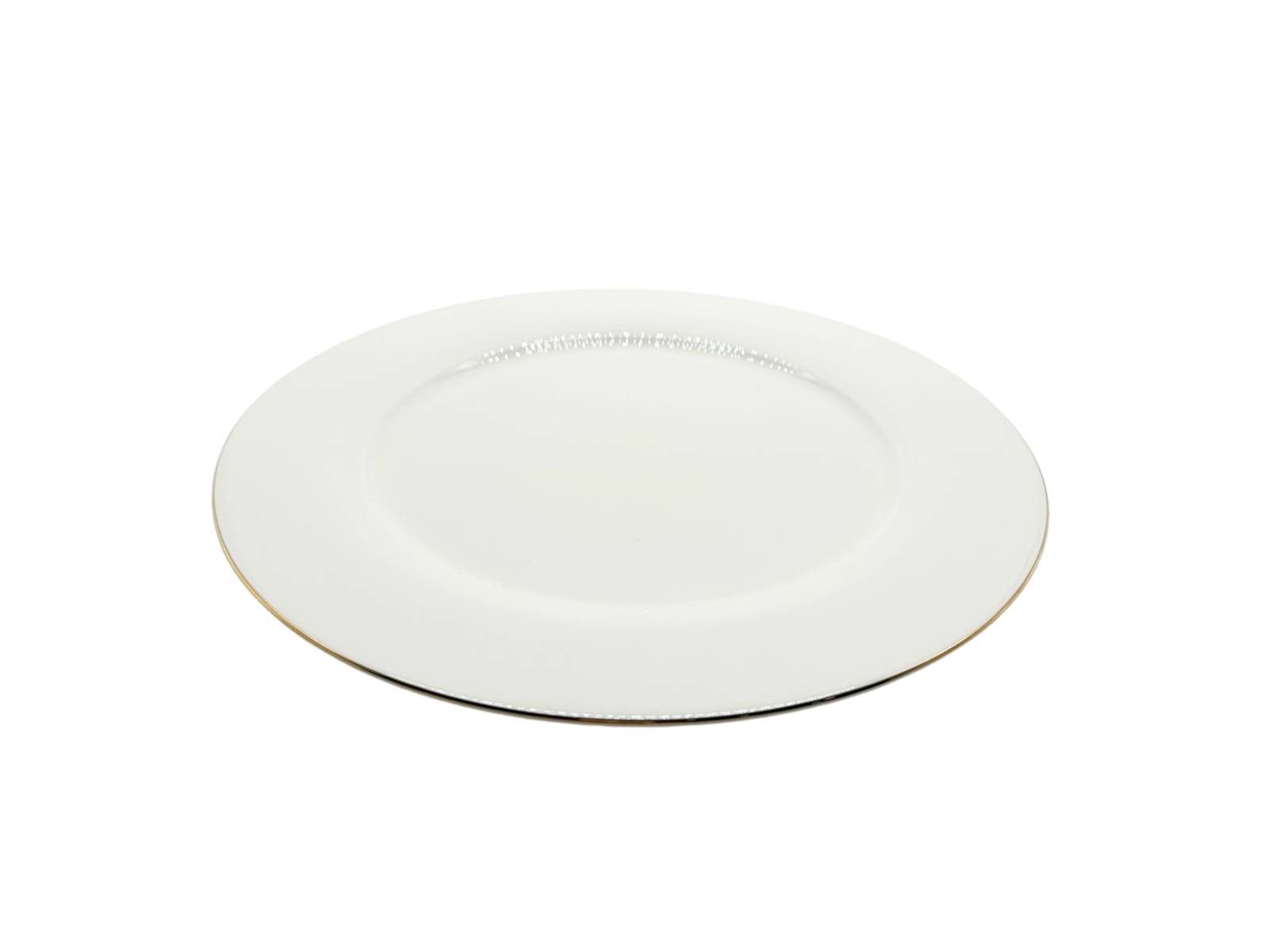 Plato para Postre Blanco de Cerámica Warenhaus