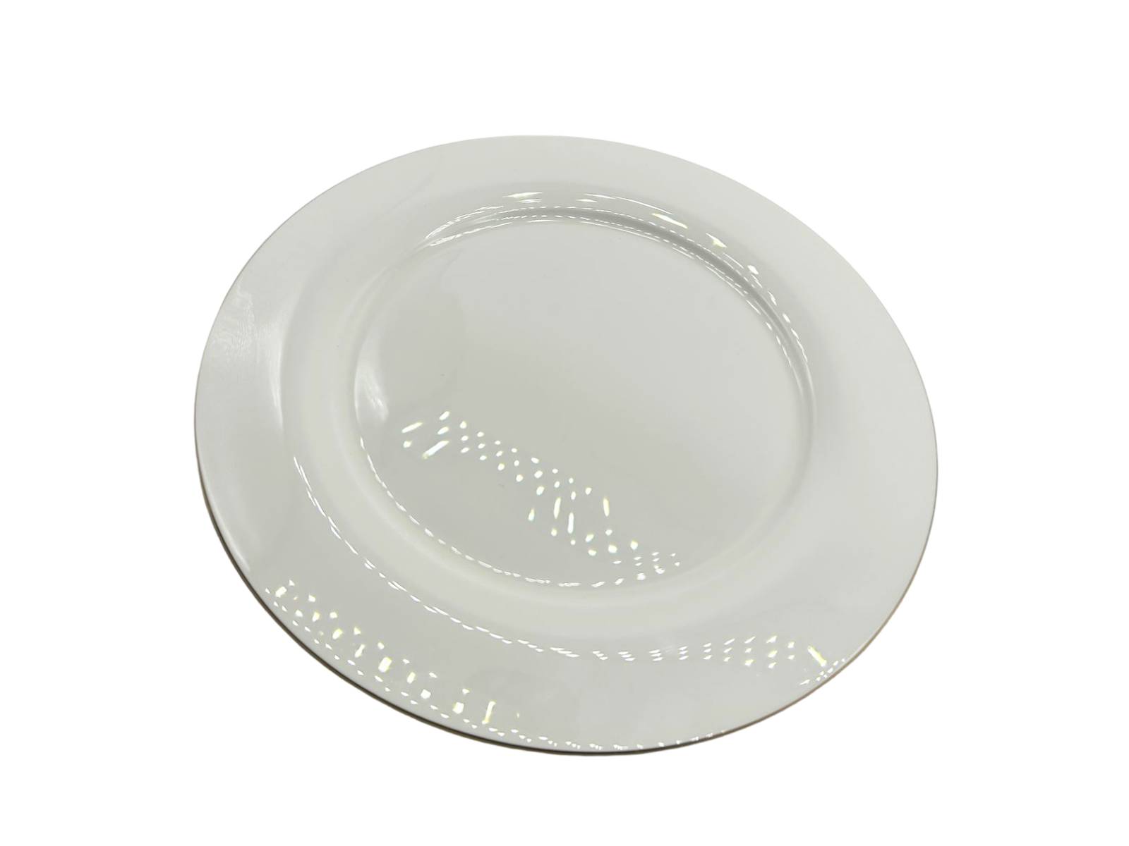 Plato para Postre Blanco de Cerámica Warenhaus