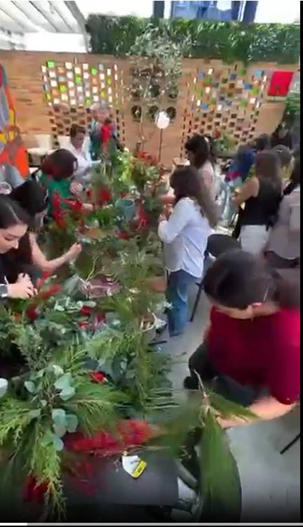 Workshop de Floristería Navideña