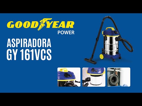 Aspirador Polvo Y Liquido Goodyear