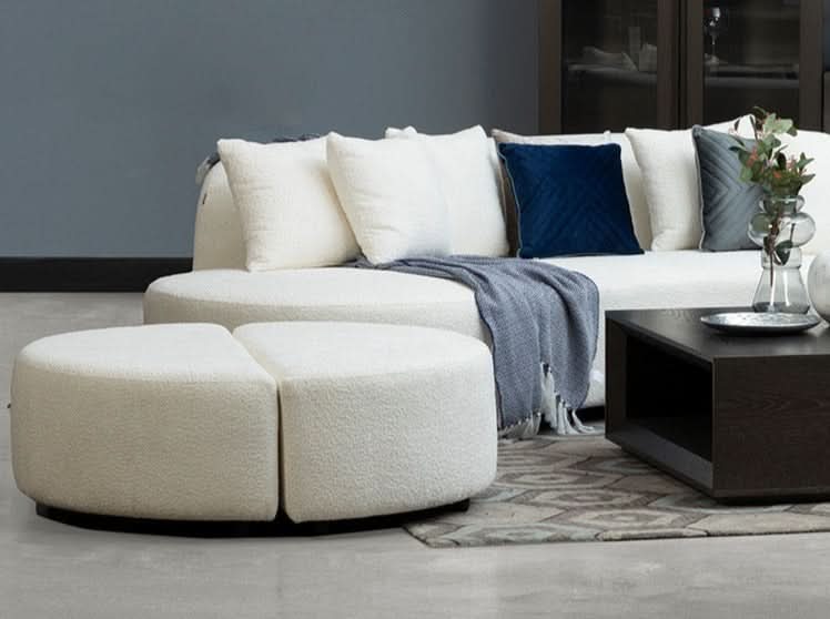 Ottoman Didi 2P #Color_Snow"T37108"