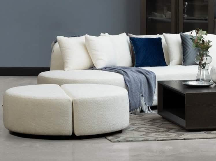 Ottoman Didi 2P #Color_Snow"T37108"