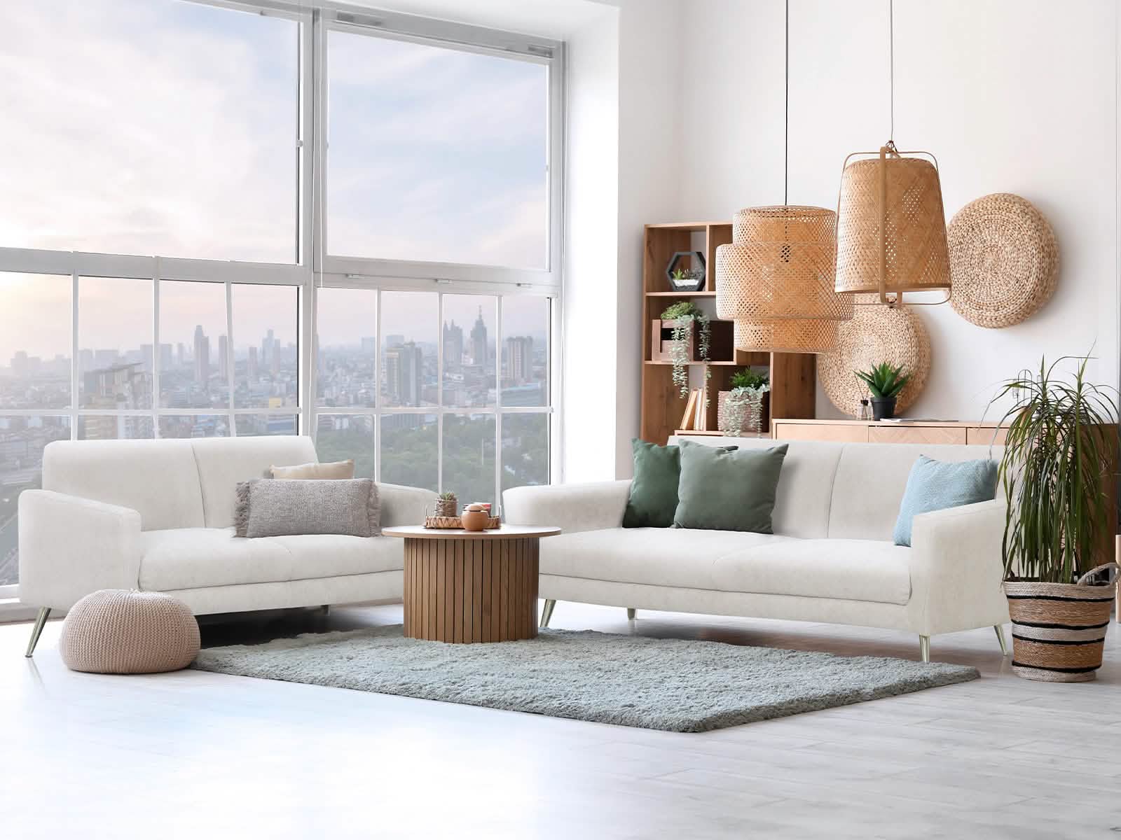 Sala Madison Patas Negras