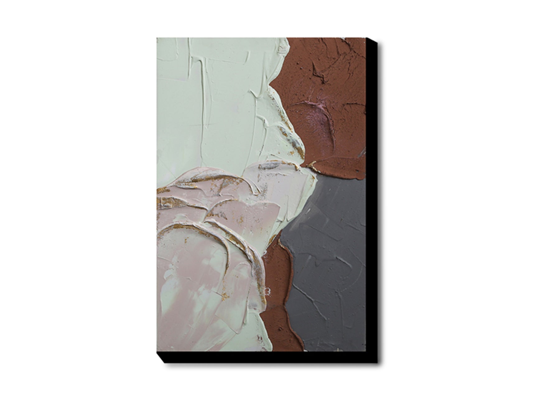 Cuadro Abstracto 48x72cm C/Lacre-Verde