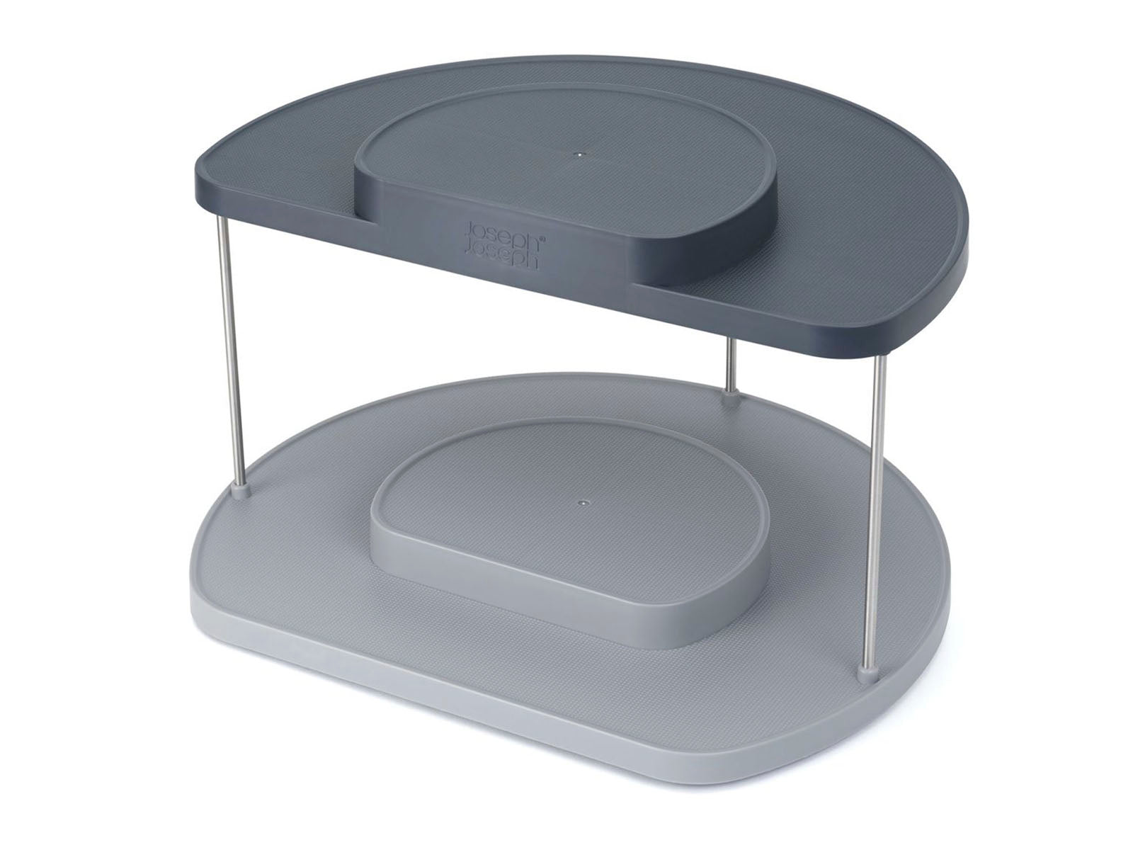 Organizador 33cm Rotativo Con Soporte Gris Joseph Joseph