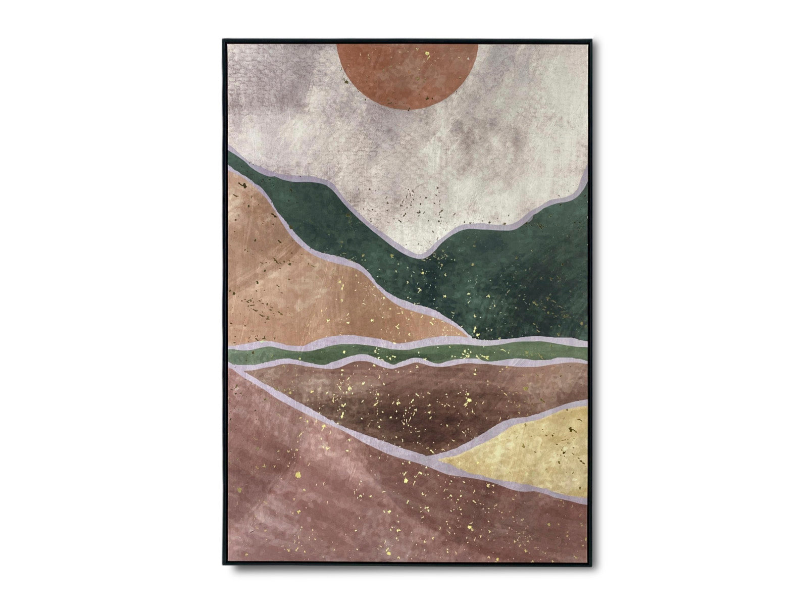 Cuadro Abstracto 82x122cm C/Rosa