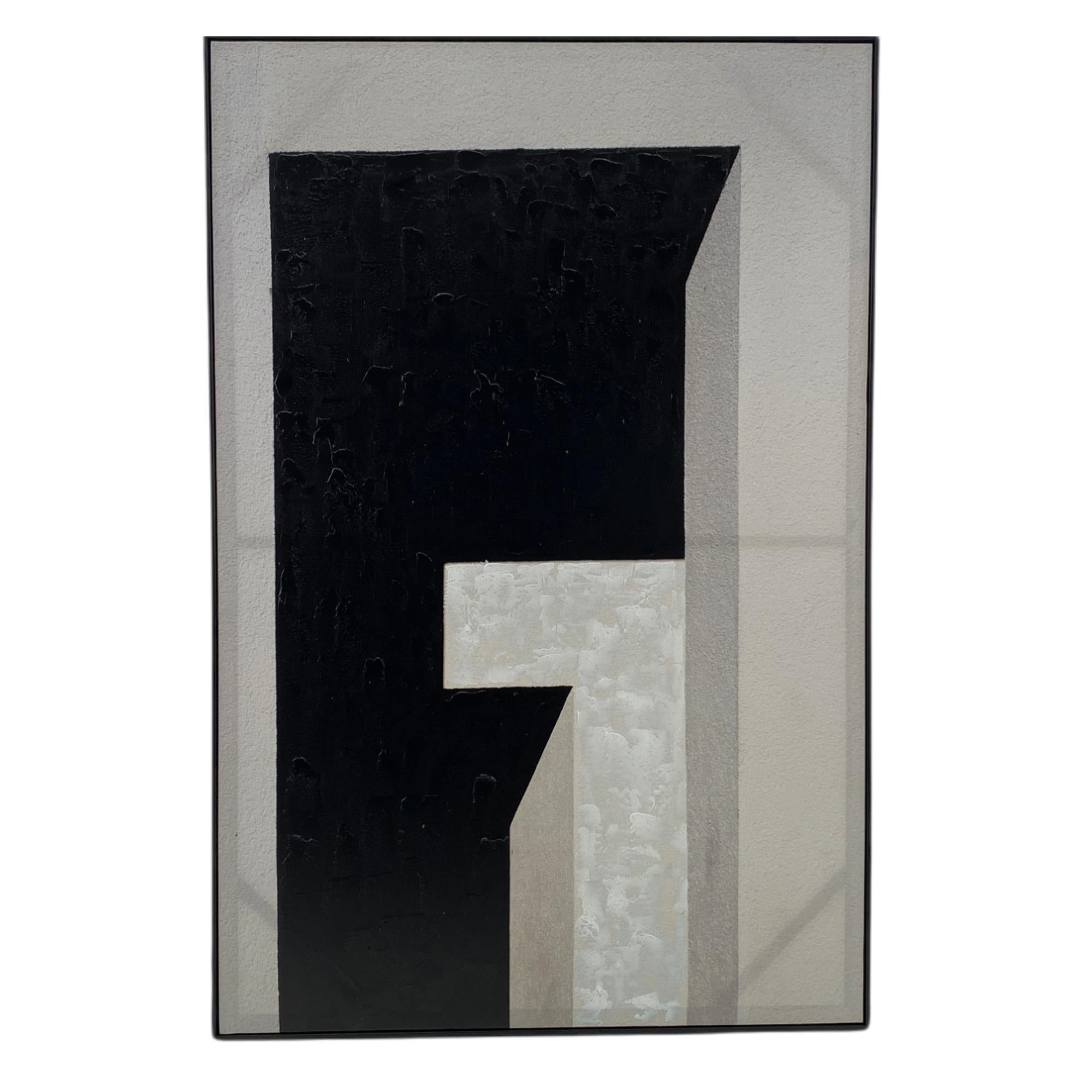 Cuadro Abstracto C/Blanco 150cm