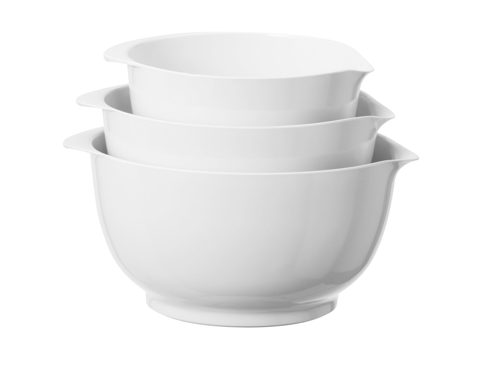 Bowls set x3 Melamina Oggi C/Blanco