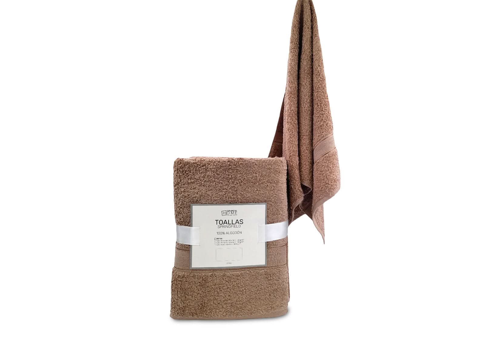 Set x5 Pzas Toallas Arizona C/Cafe