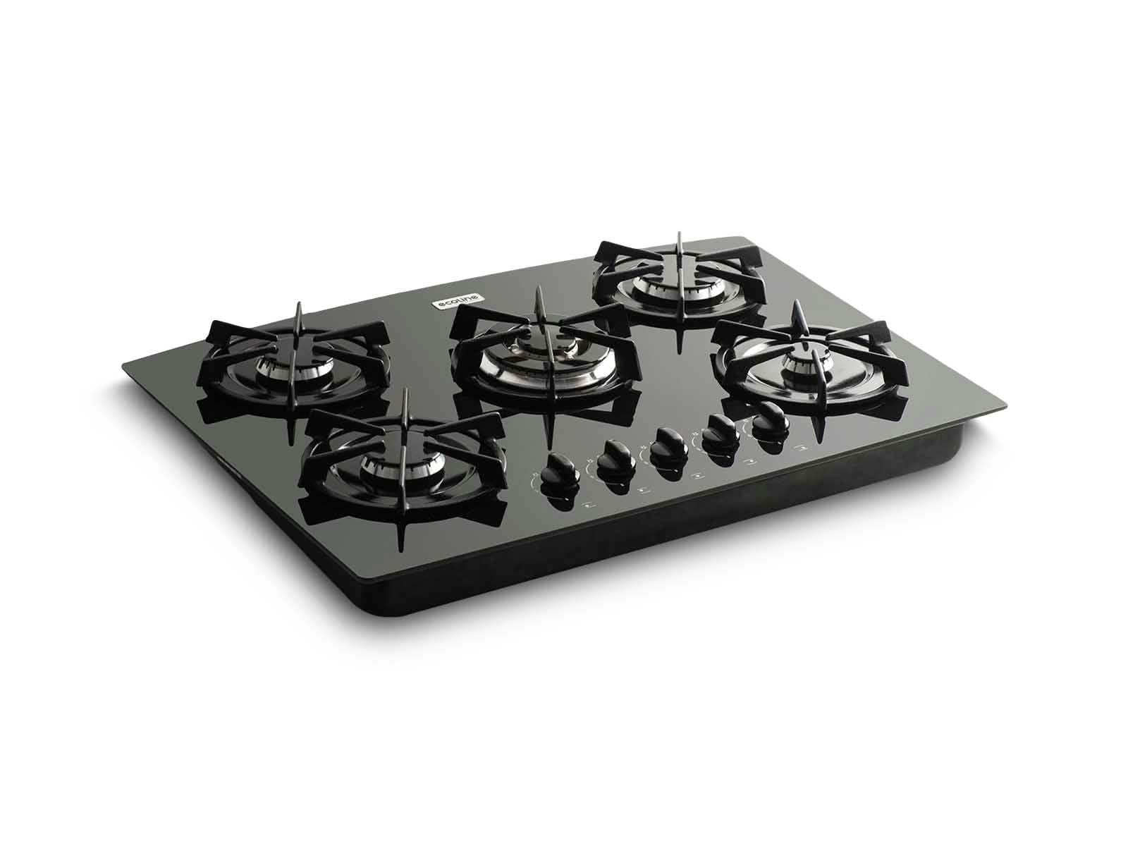 Encimera Empotrable a Gas 5 quemadores Ecoline