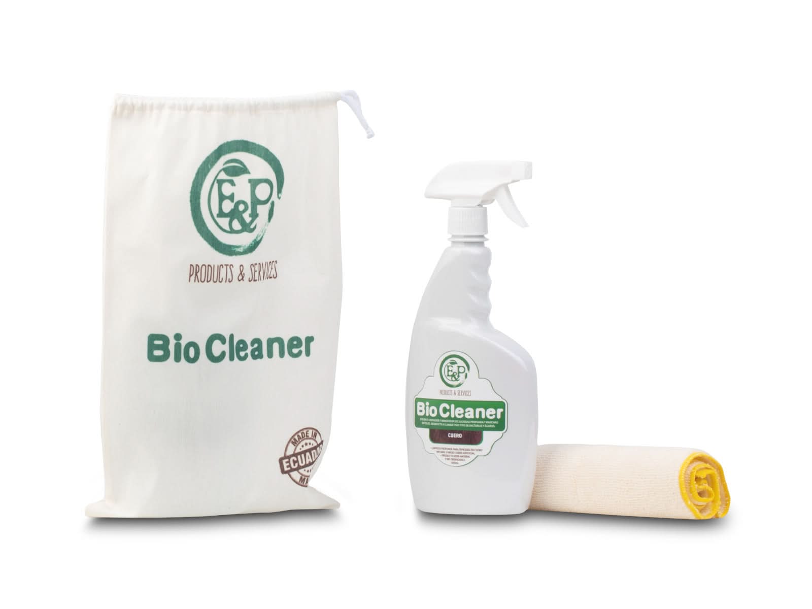 Kit Limpiador BIO Cleaner Cuero 600ML