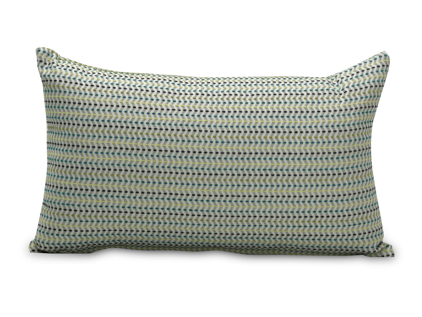 Cojin Mosaic Blue ZigZag Lumbar 50x30cm