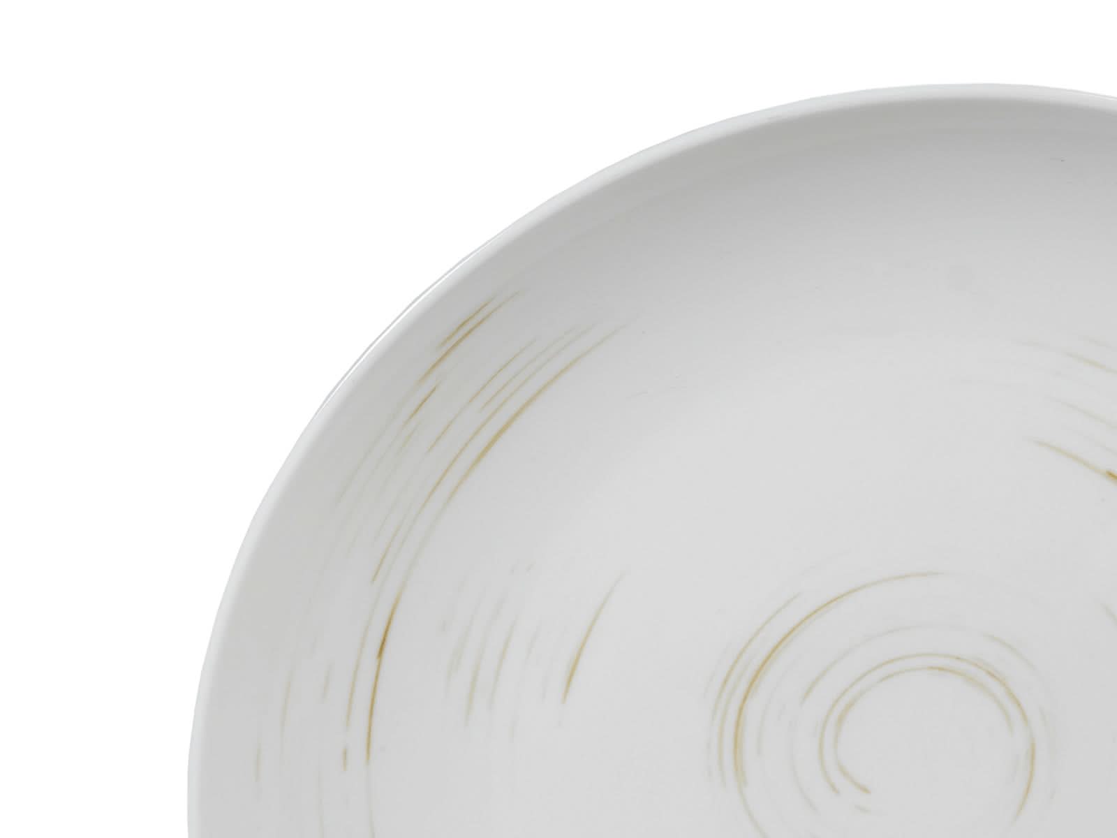 Plato Fondo I Shell Blanco