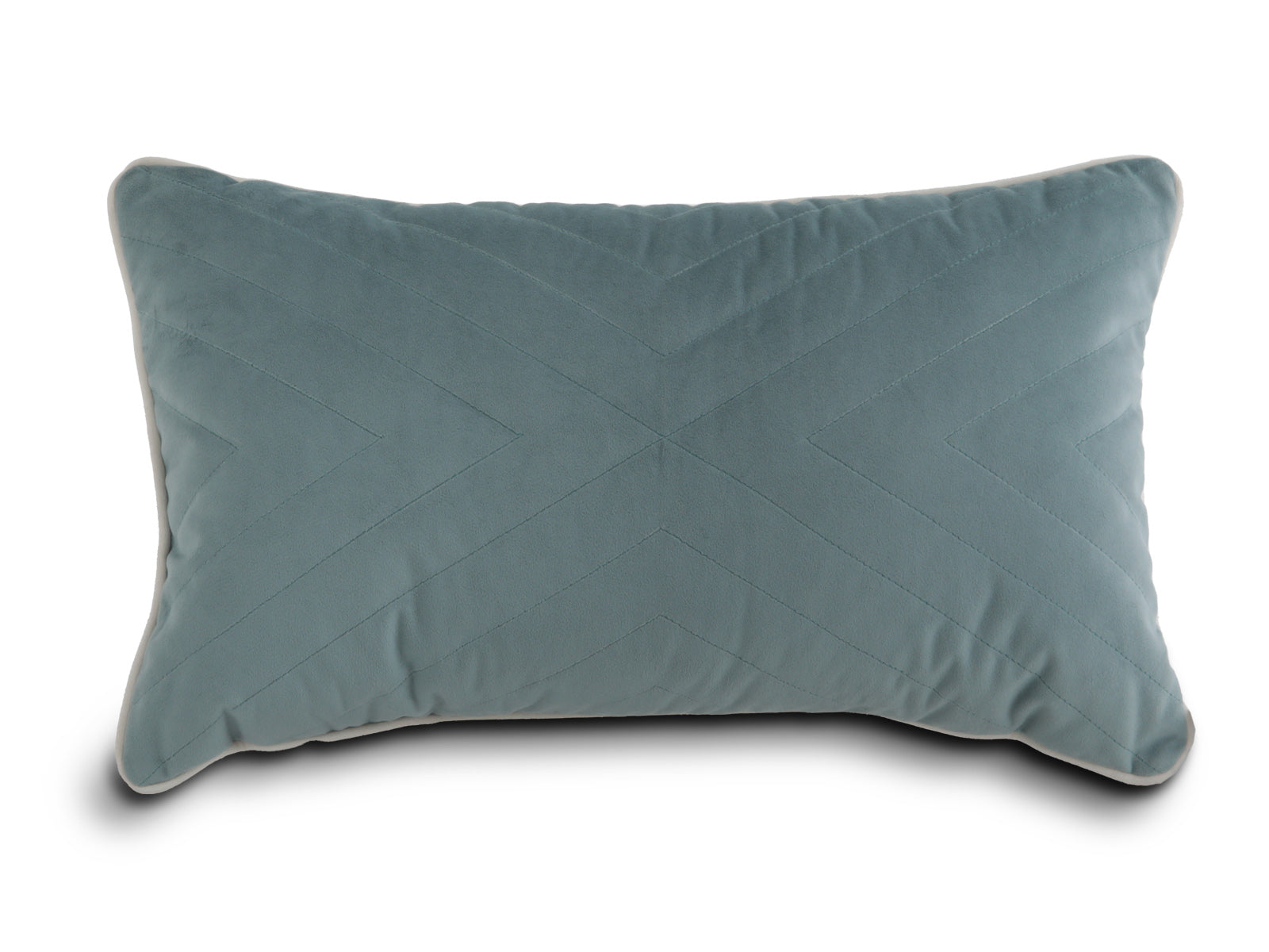 Cojin Acolchado Silver 30x50 C/Azul