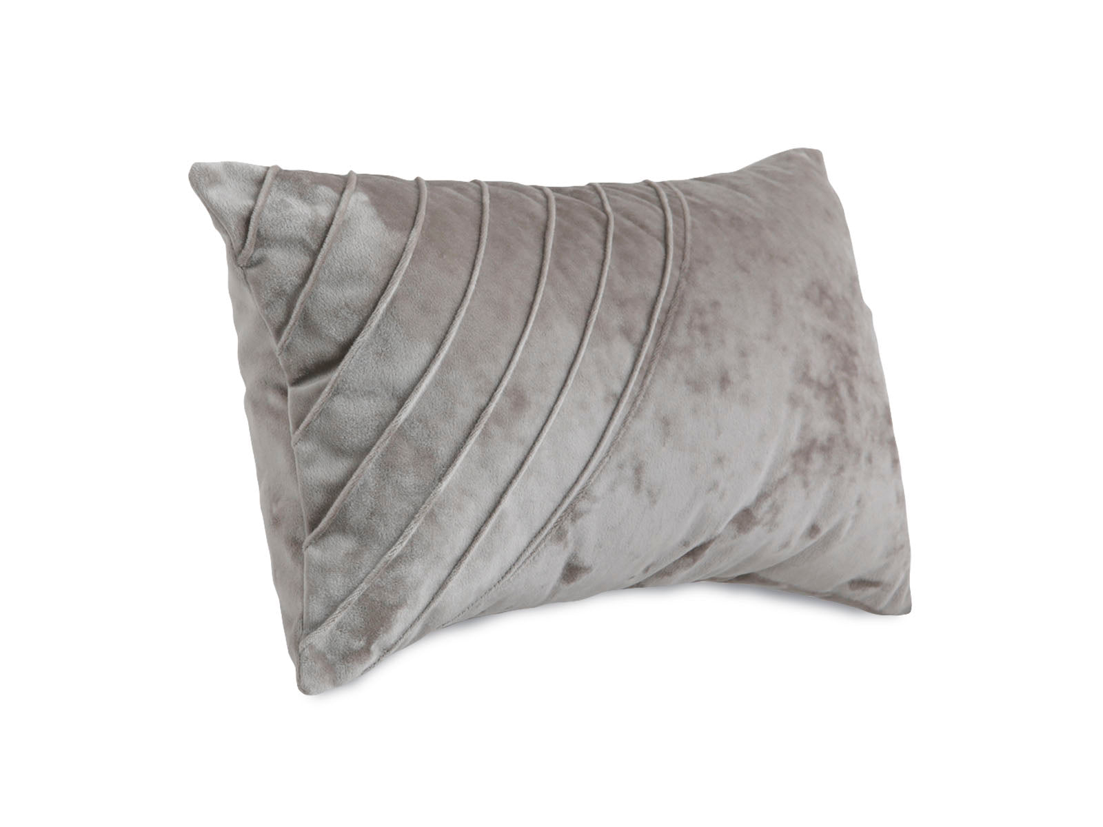 Cojin Luxury Plizado 30X50 #Color_Gris"4218527"