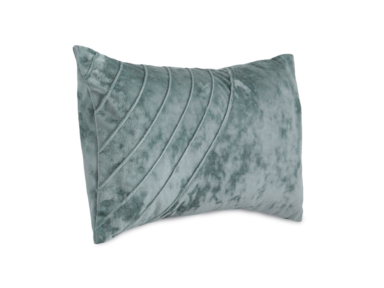 Cojin Luxury Plizado 30X50 #Color_Azul"4218541"