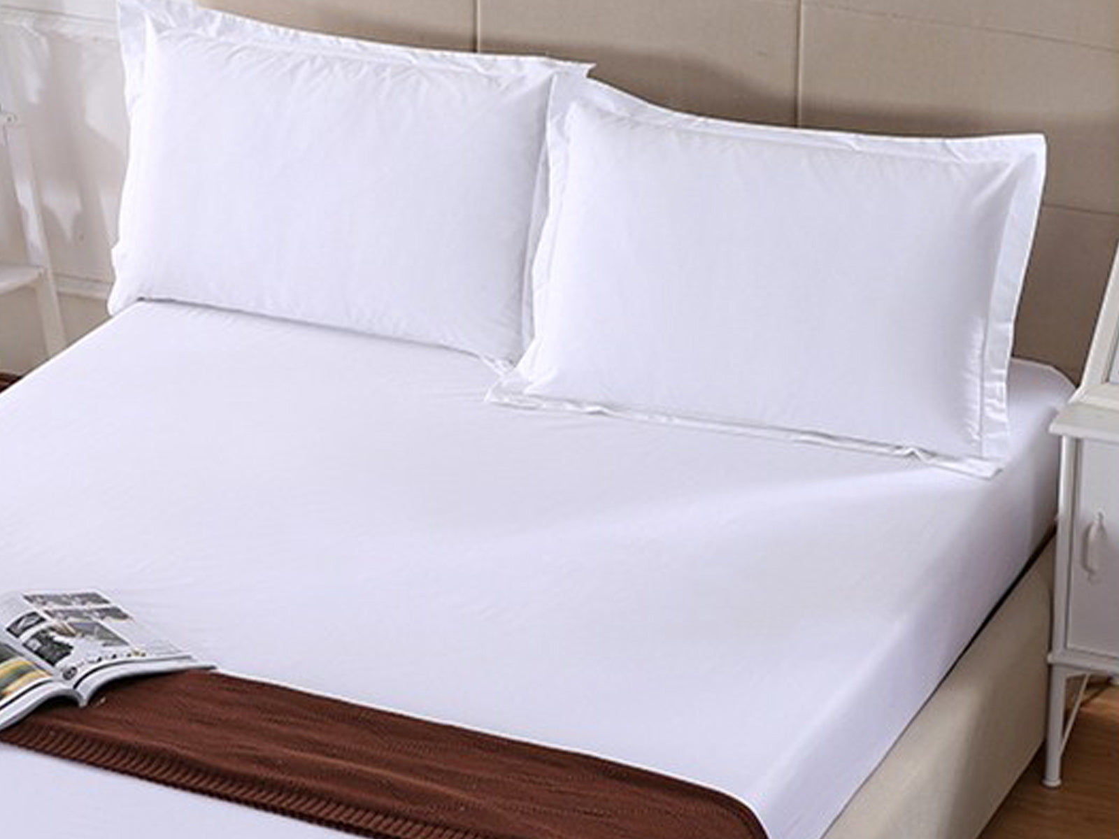 Protector Colchon Queen (2.5 Plz) Impermeable Algodon