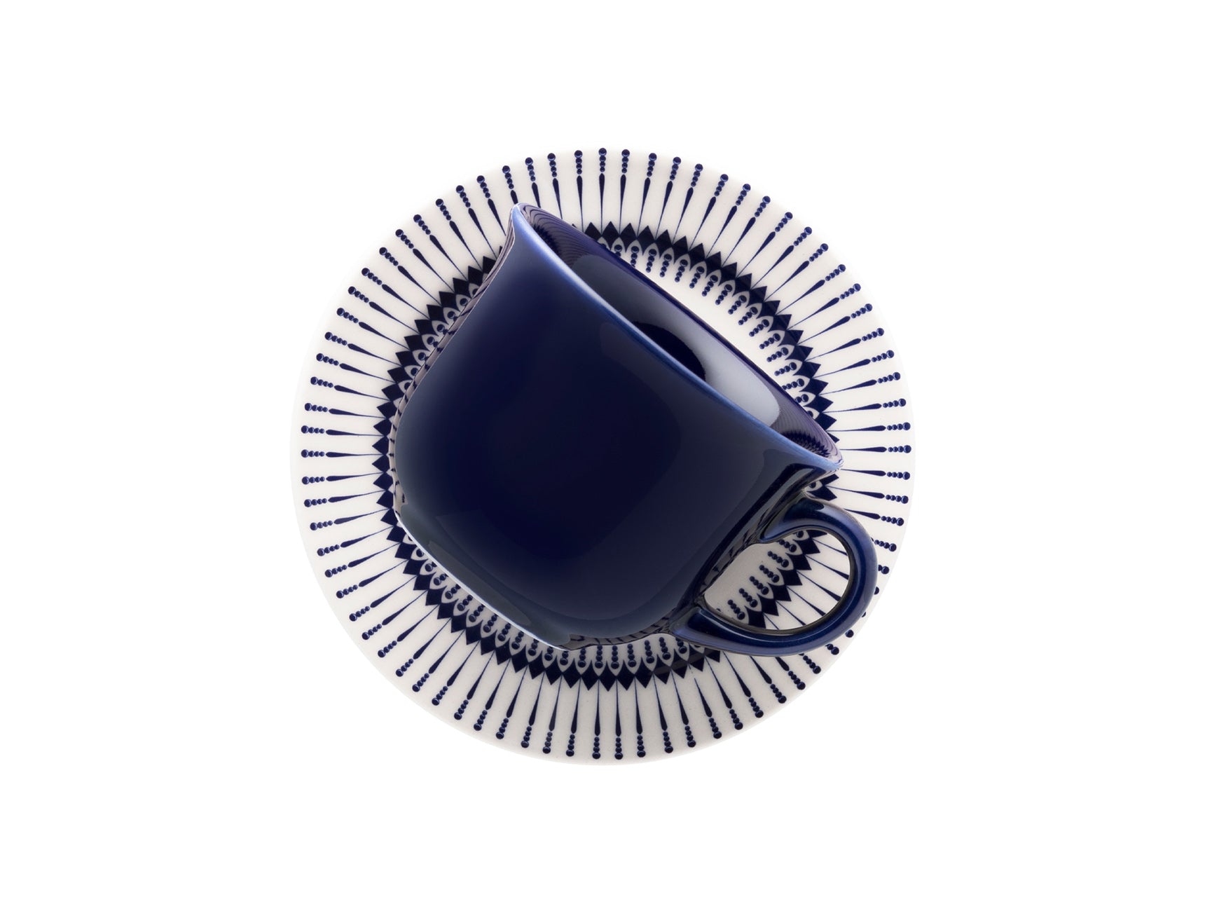 Tazas y Platillos Set x6 Colb C/Azul Oxford