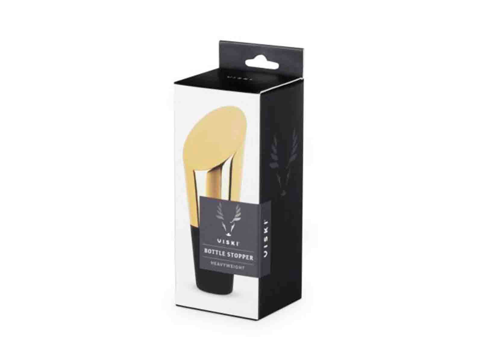 Tapon Dorado para Botellas Acero Inoxidable True Brands