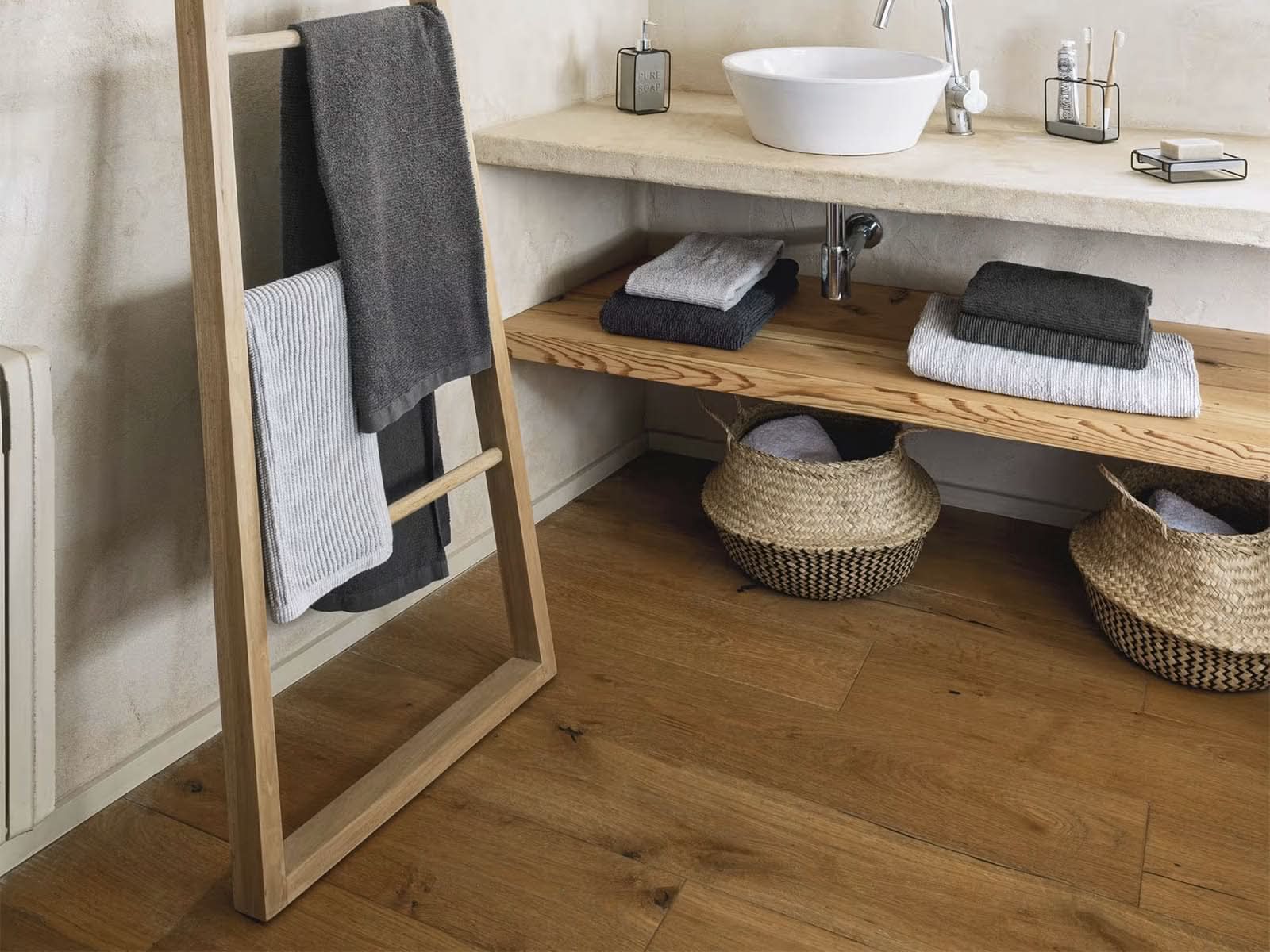 Cesta de Fibra Thai Natural