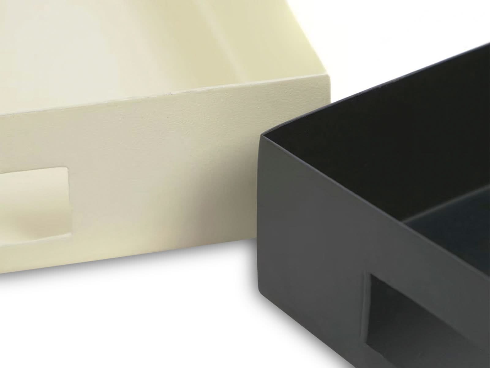 Set X2 Bandejas De Metal Multicolor Ghislaine