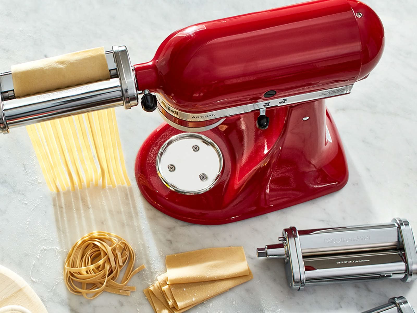 Cortador de Pasta 3 Tipos Cromo KitchenAid