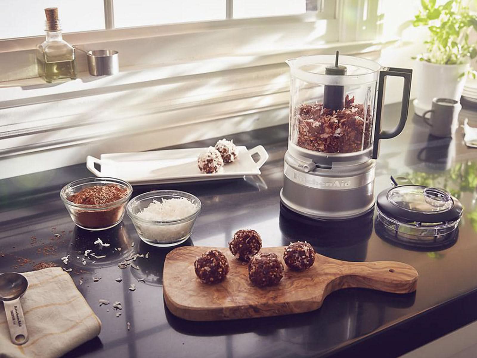Procesador Alimentos 5 Tazas C/Blanco Mate KitchenAid REF: KFC0516FW