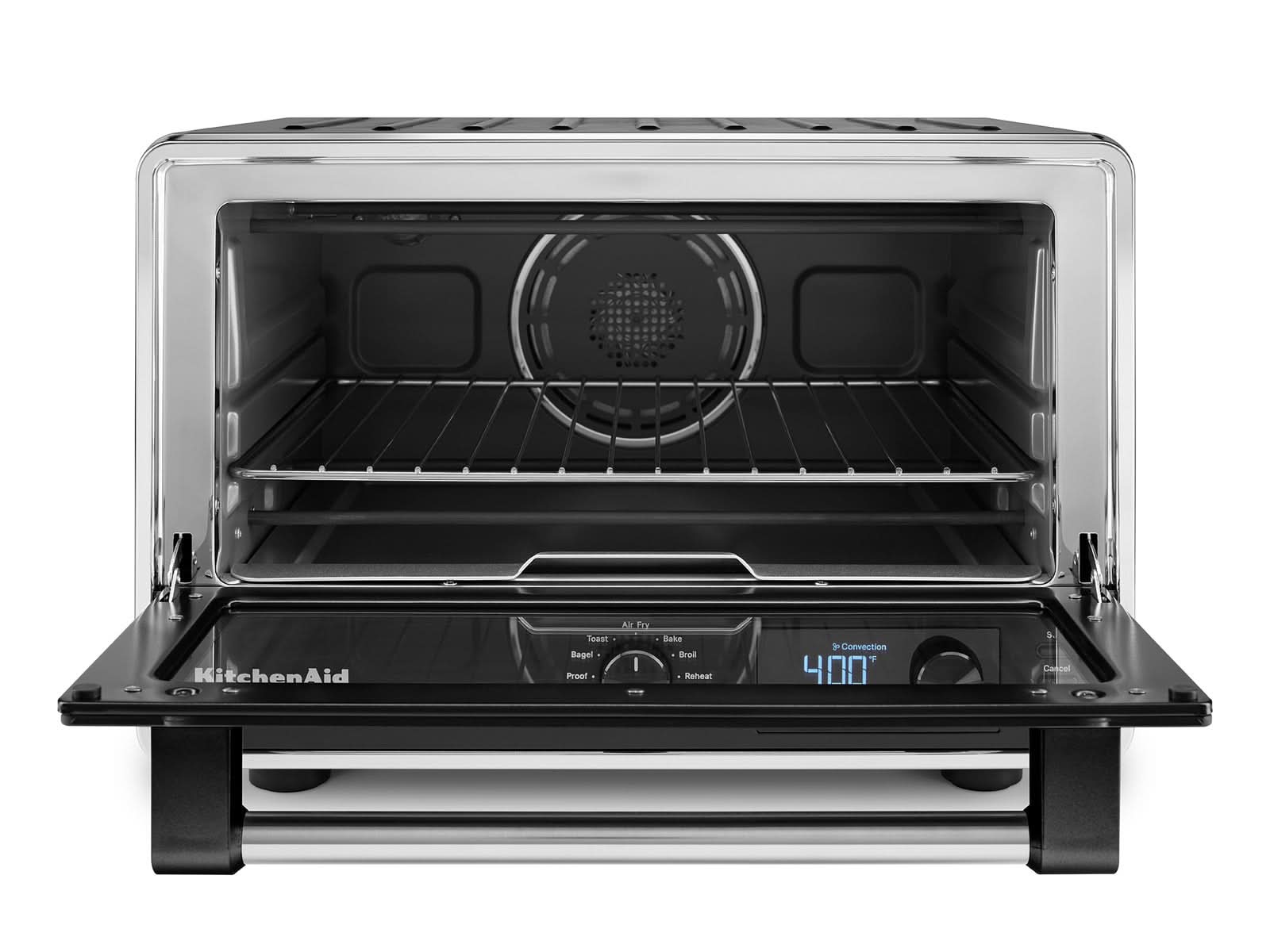 Horno Eléctrico 12" Digital con Air Fryer C/Negro Kitchen Aid