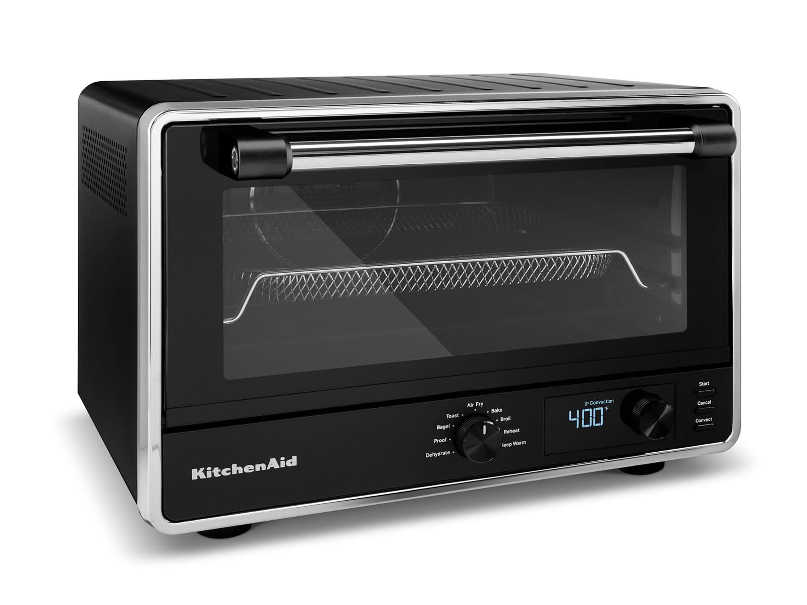 Horno Eléctrico 12" Digital con Air Fryer C/Negro Kitchen Aid